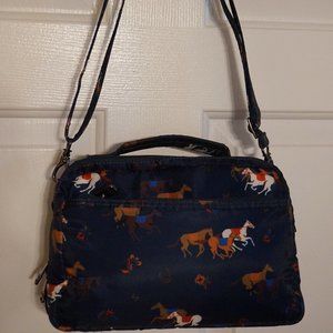 Lug Scoop Horses Navy